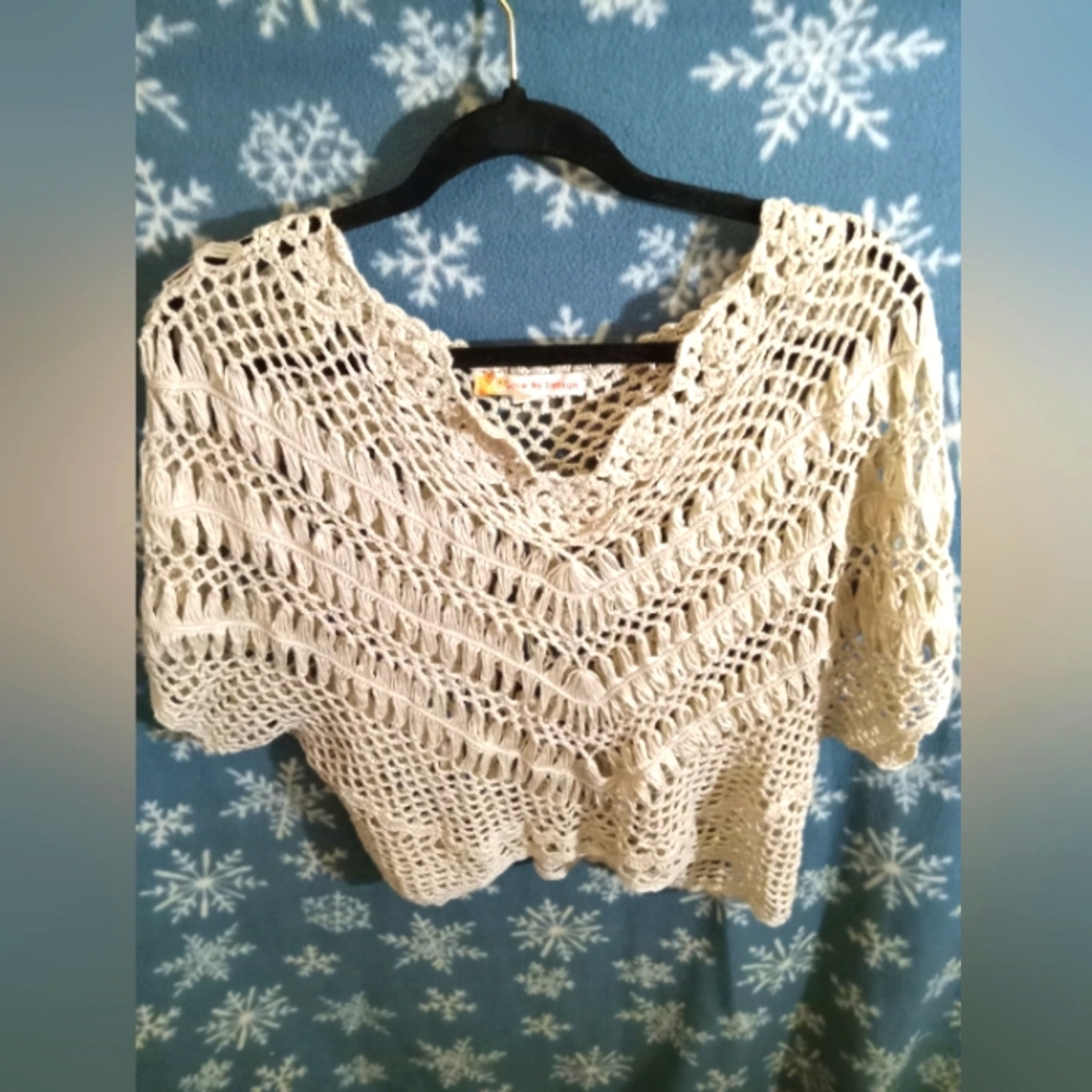 Crocheted top by love by design